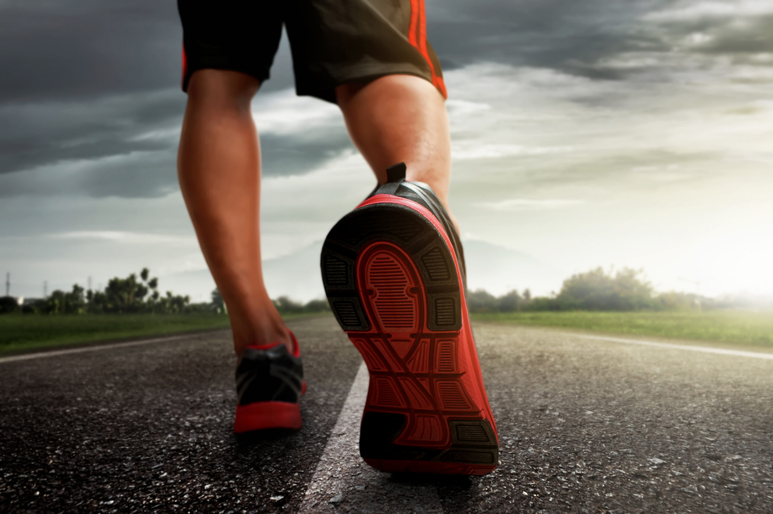 Man running